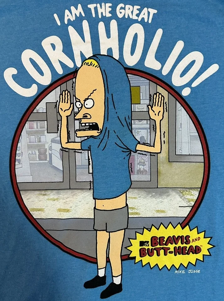 Beavis and Butthead I Am The Great Cornholio.webp