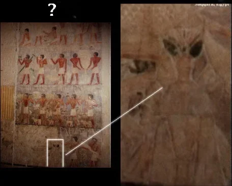 UFO  - Alien - Egypt -  Pictogram - Ancient.webp