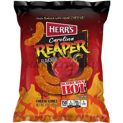 herrs-carolina-reaper-cheese-curls-juustosnacks.jpg