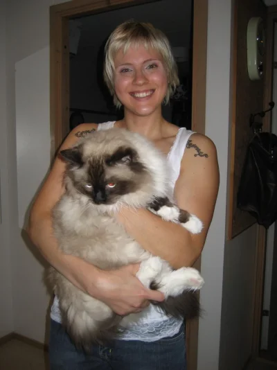 Kirppu ja  Annika 18.9.09.webp