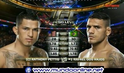 Luta completa Anthony Pettis x Rafael dos Anjos UFC 185.jpg